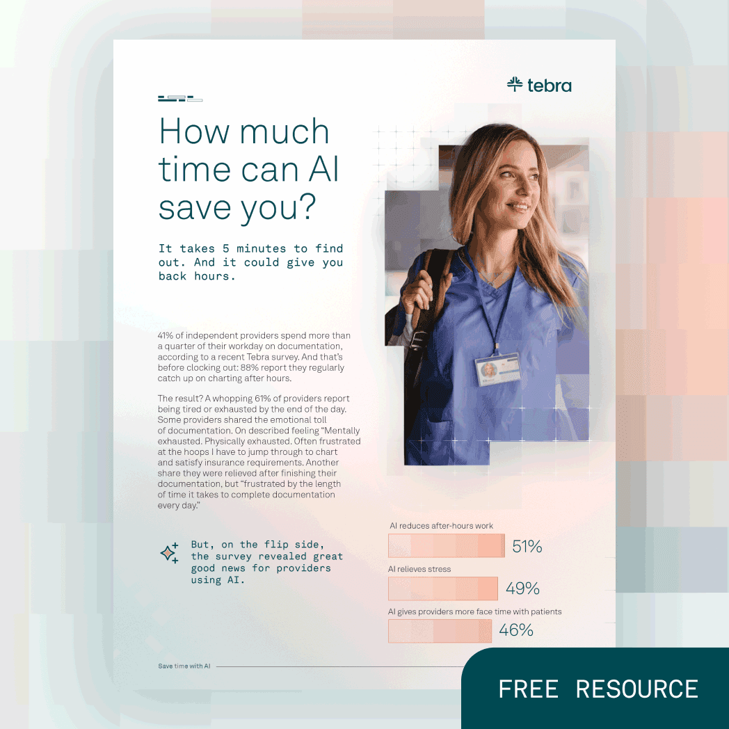 How much time could AI give back to your practice?