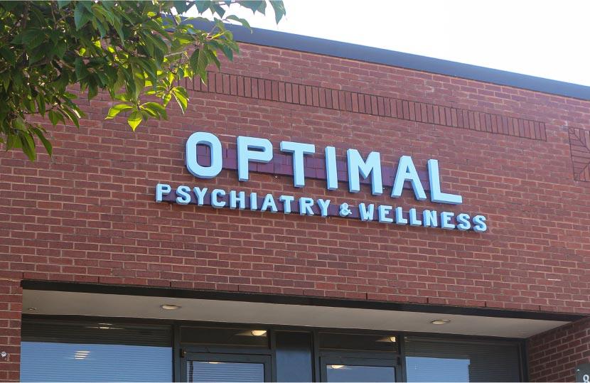Optimal Psychiatry and Wellness building