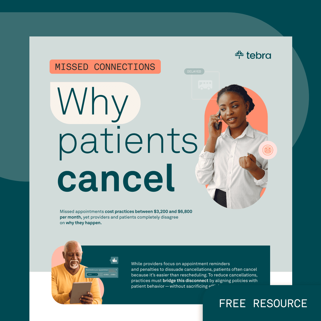 Why patients cancel — and what to do about it