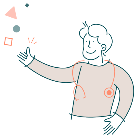 A doctor showing an ok sign