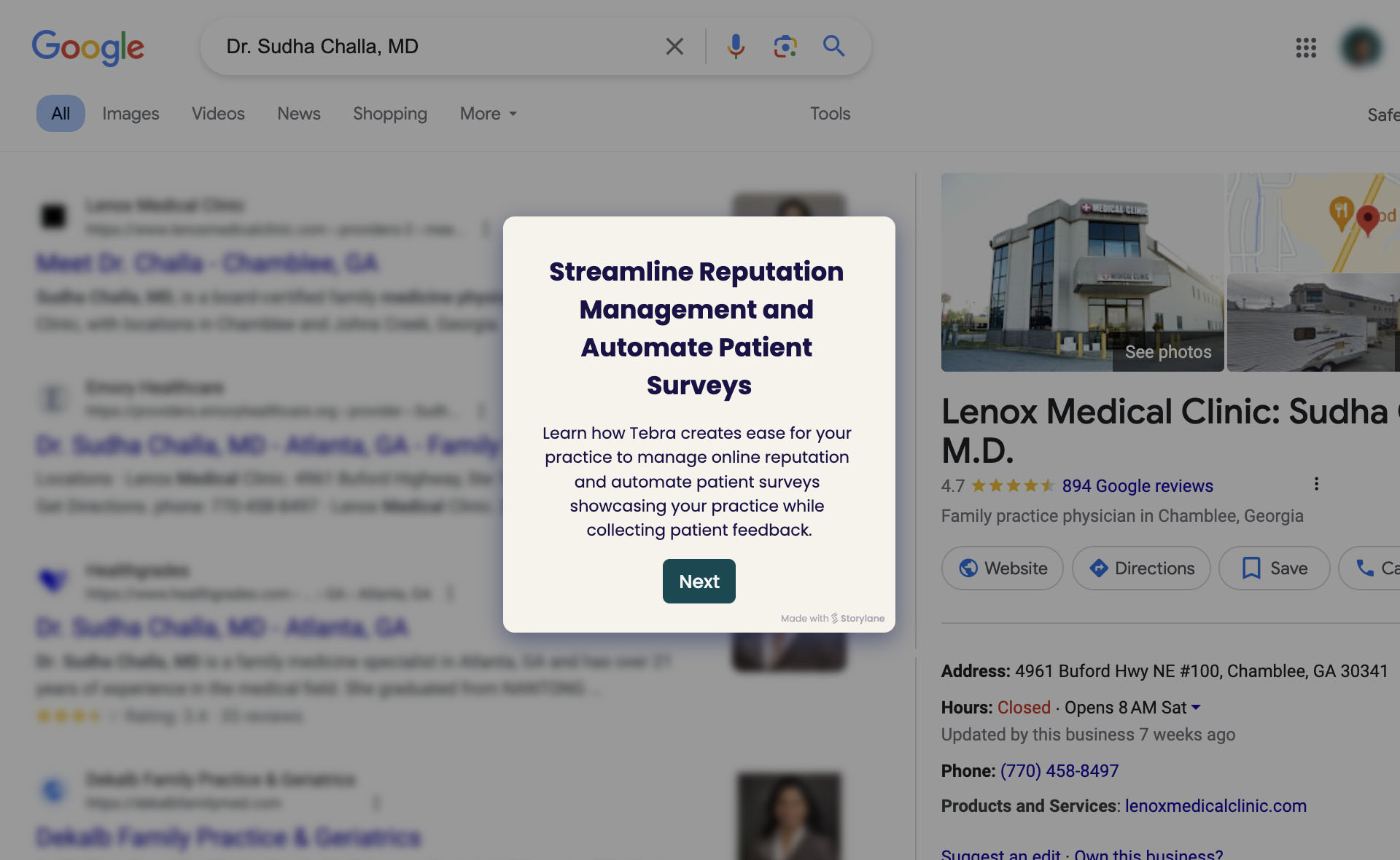 Reputation Management and Patient Surveys