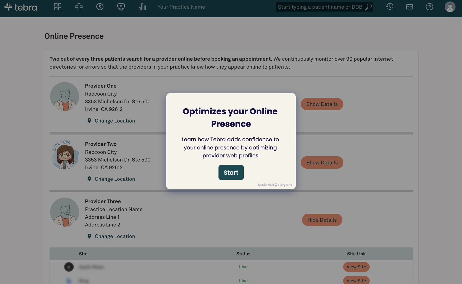 Attract new patients