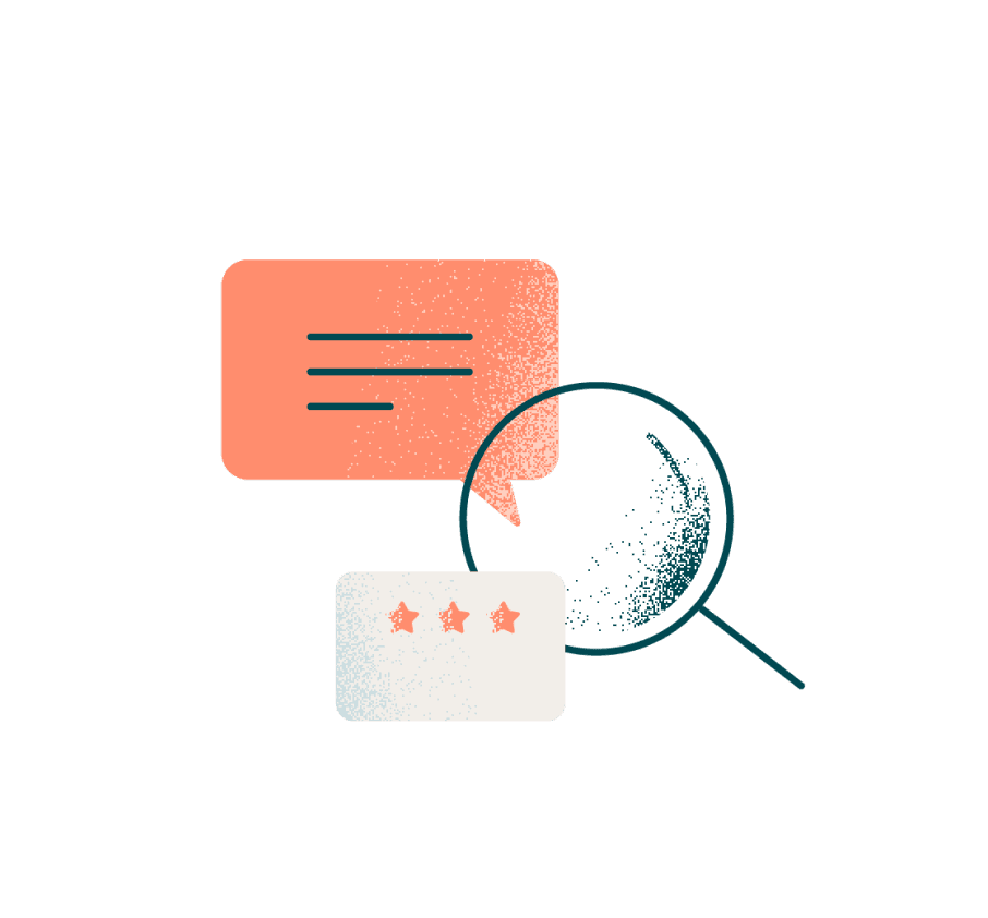 Search bar illustration