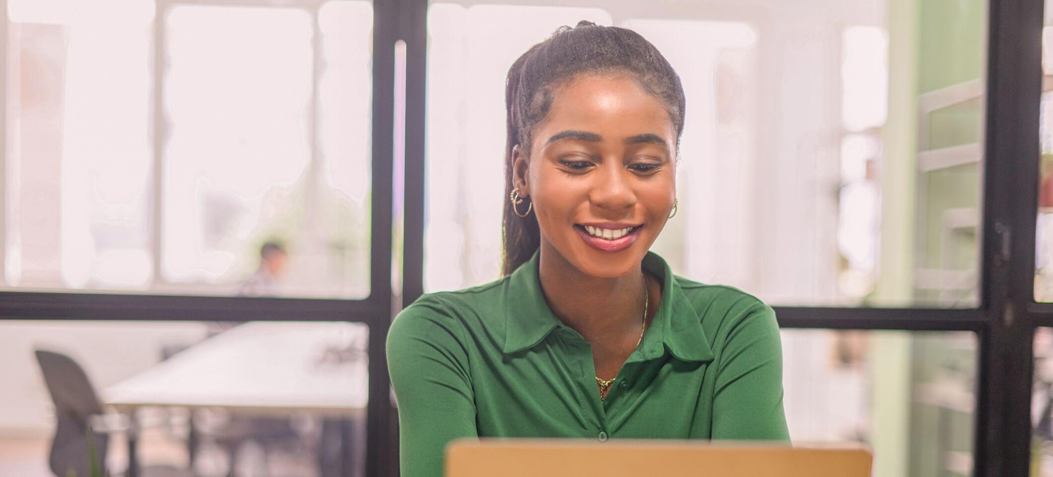 Medical practice manager looks at a medical practice growth checklist online