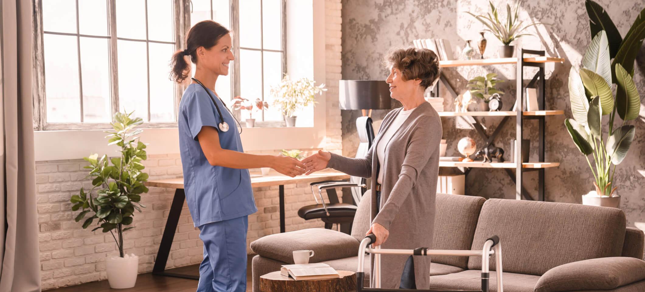 Medical practice staff member talks with patients while using tips to get patients to pay faster