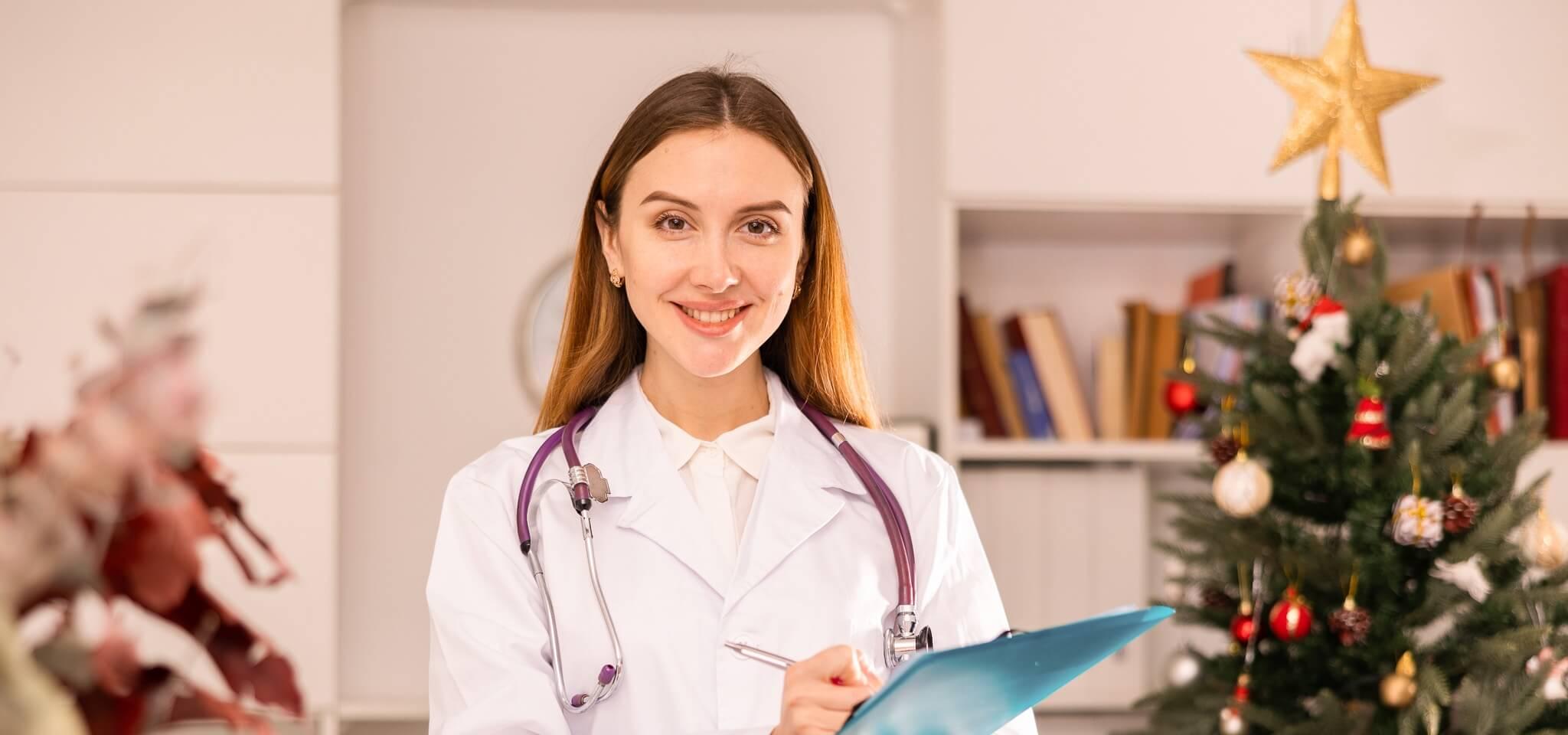 provider implementing holiday marketing plan to fill appointments