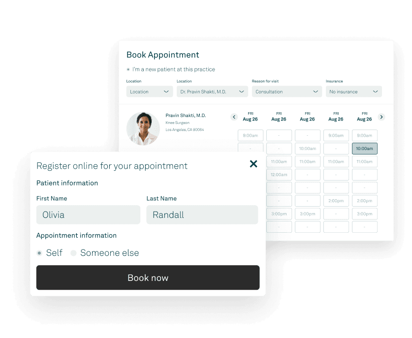 Tebra's patient experience software