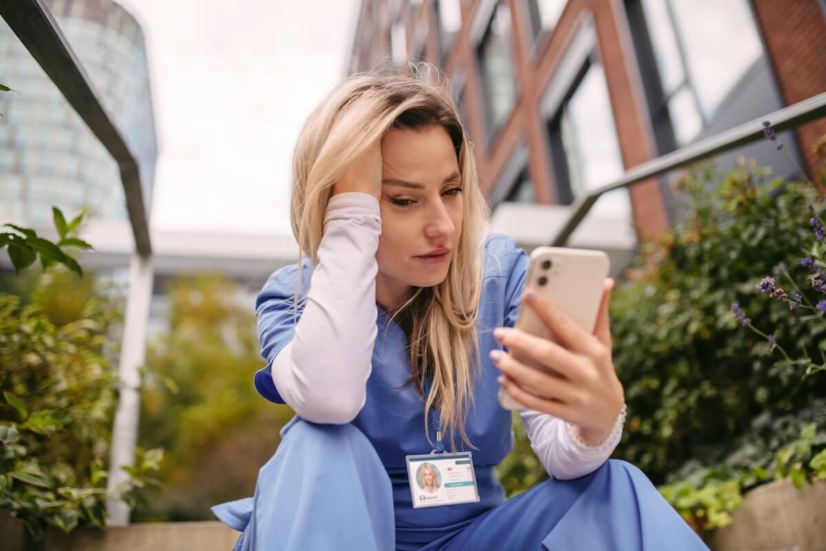 Doomscrolling is one of several harmful physician burnout coping mechanisms.