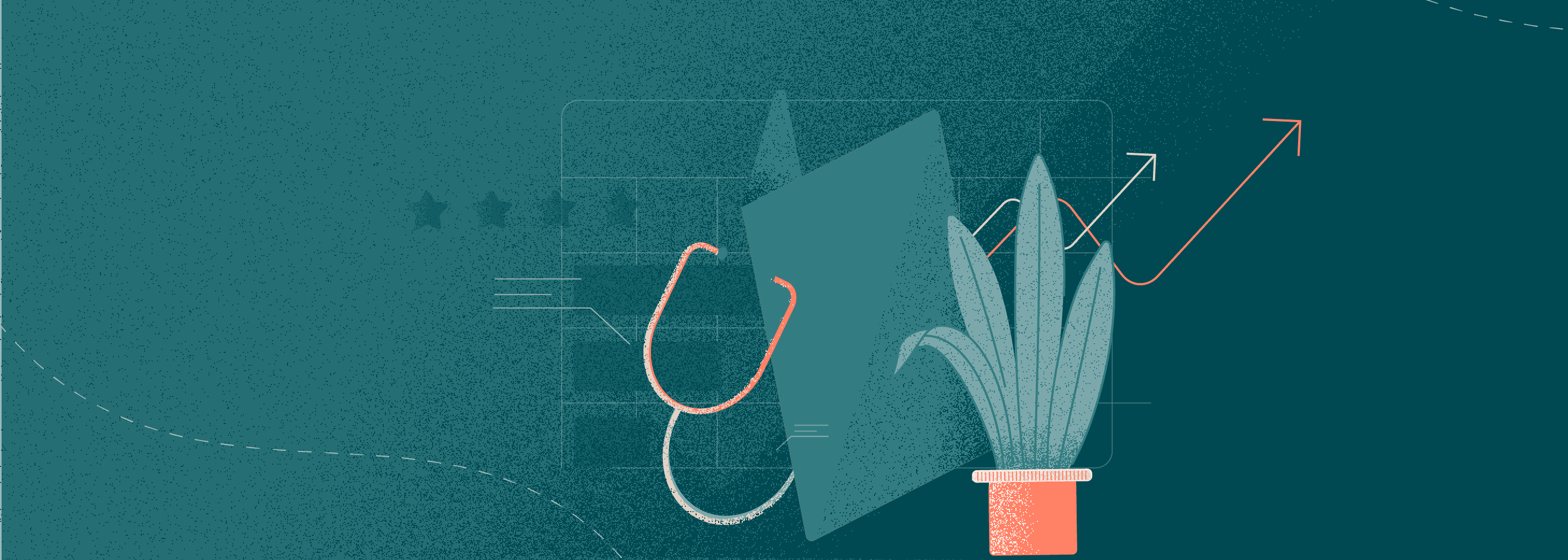 Graphic depicting a patient experience survey template for independent medical practices