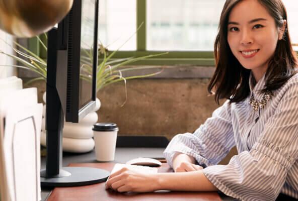 image of person researching checklist for onboarding employees in a medical practice