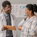 Patient speaks to doctor asking is age hipaa protected