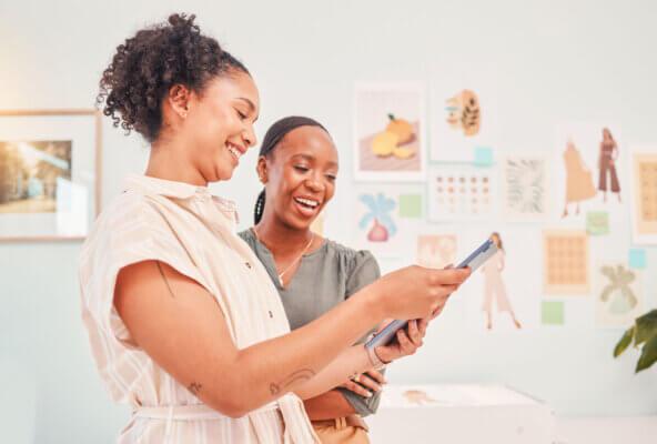 Medical practice staff refining marketing strategies