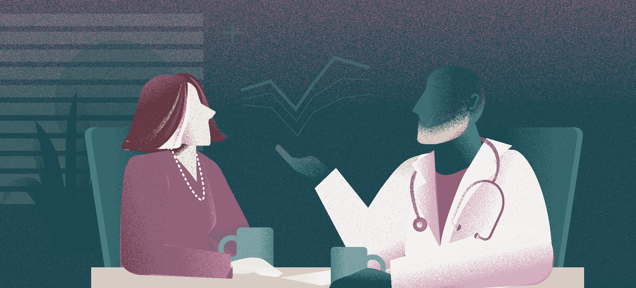 Physician and patient discussing patient engagement strategies