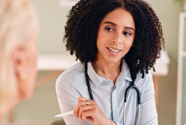 Physician discusses GLP-1 medication with patient to increase medical practice revenue