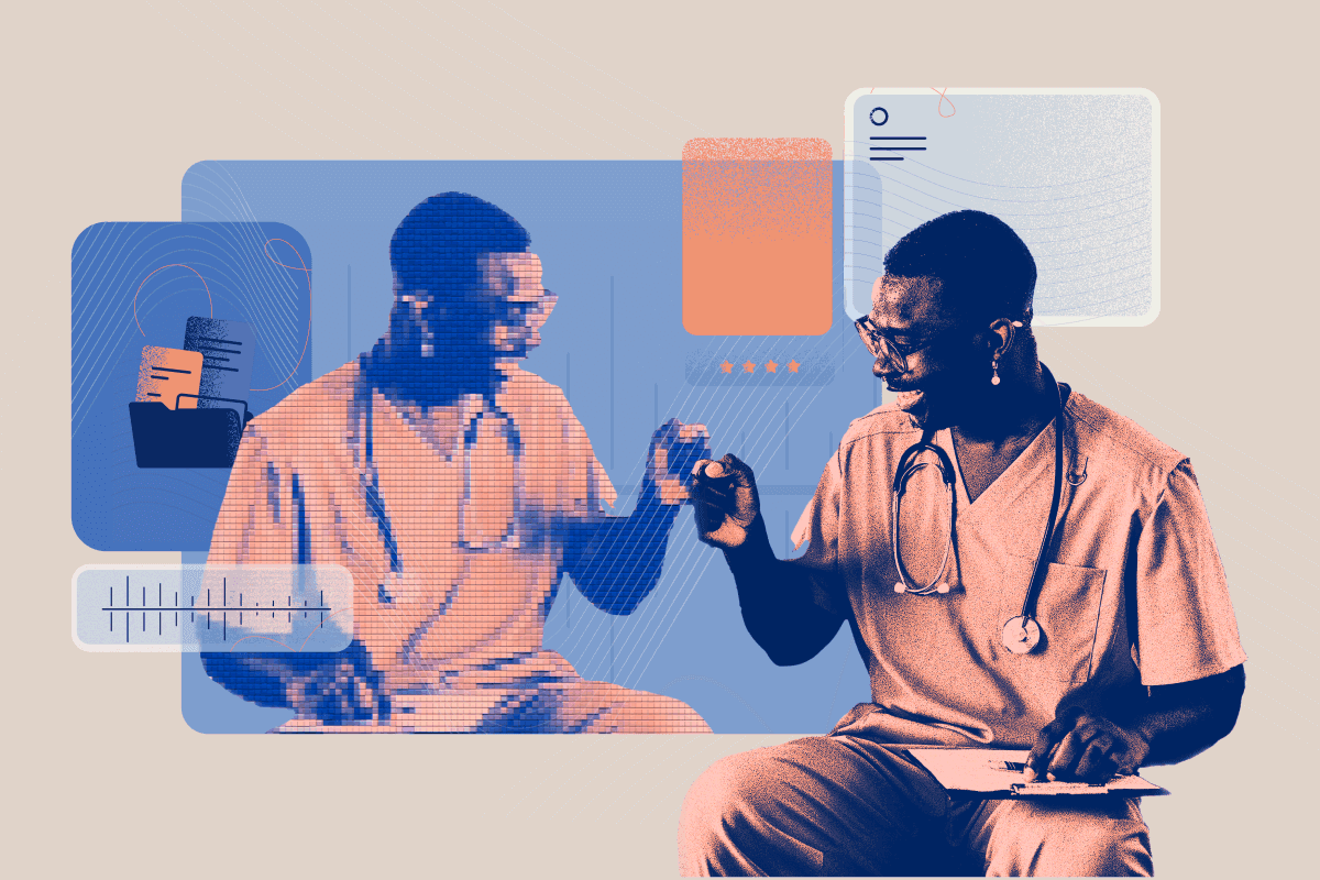 A provider using AI for private practices