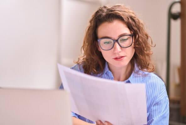 Person reading FAQs about deductible reset season.