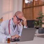 Physician facing burnout from documentation